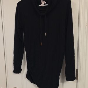 Ingrid & Isabel Black Cowl Neck Sweater